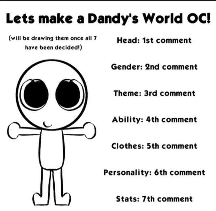 Let's make a Dandy's World OC by littleluv04 on DeviantArt