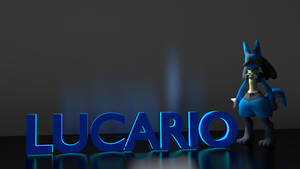 Lucario [WALLPAPER] [3D MODEL]