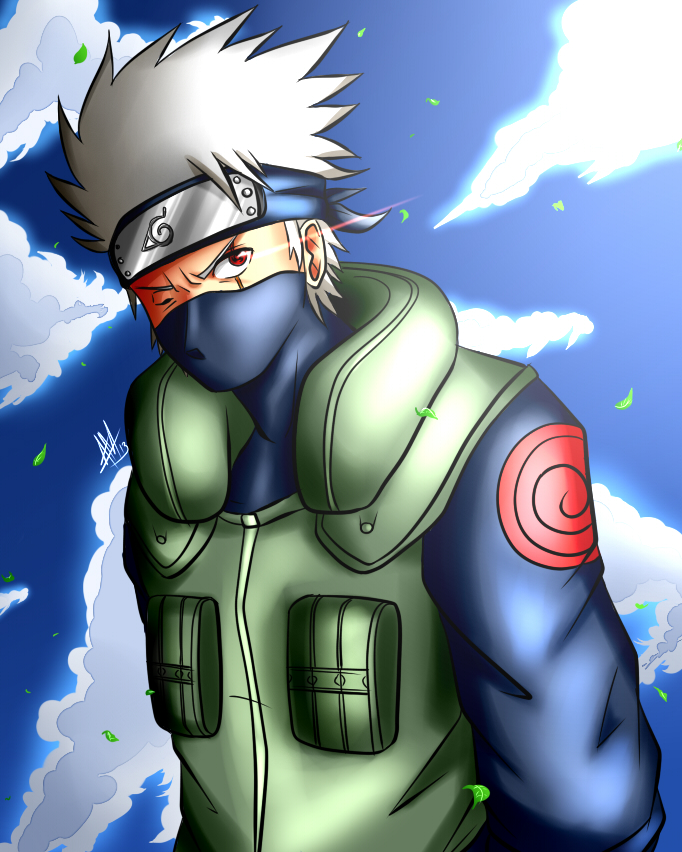 Kakashi Hatake - Naruto by dragonarts1 on DeviantArt