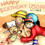 Happy Birthday Usopp 2013