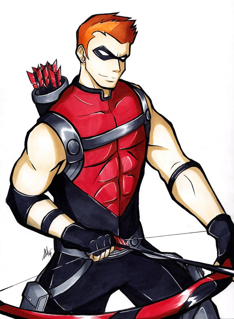 Commission: Red Arrow by Smudgeandfrank on DeviantArt