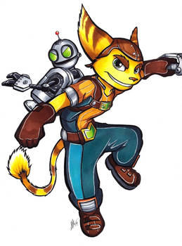 Commission: Ratchet and Clank