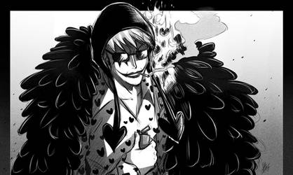 Corazon Law Doflamingo On Opcanonoclovers Deviantart Corazon Law Doflamingo On Opcanonoclovers Deviantart