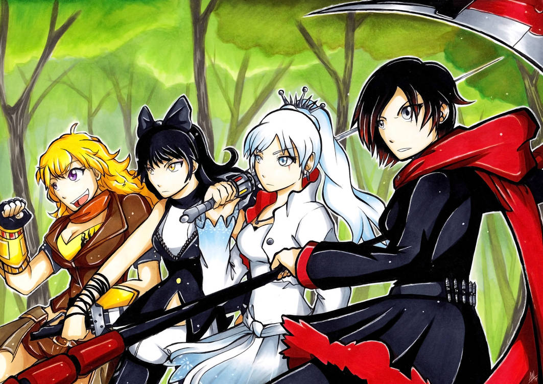 Commission: Team RWBY by Smudgeandfrank on DeviantArt