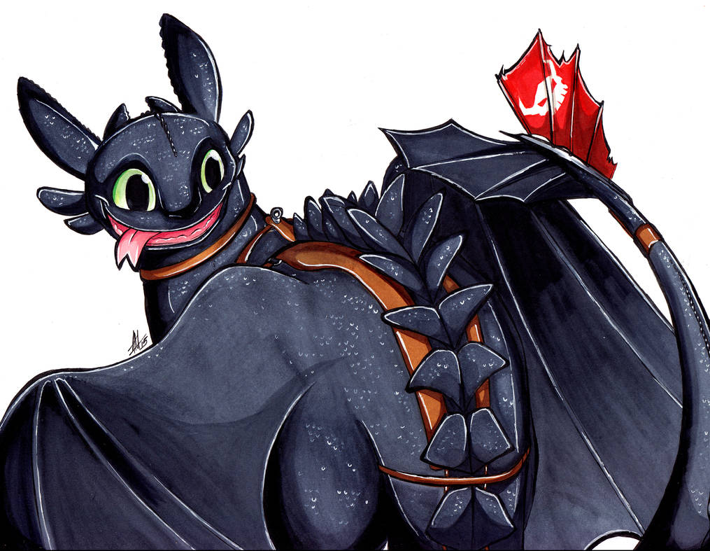 Commission: Toothless by Smudgeandfrank on DeviantArt