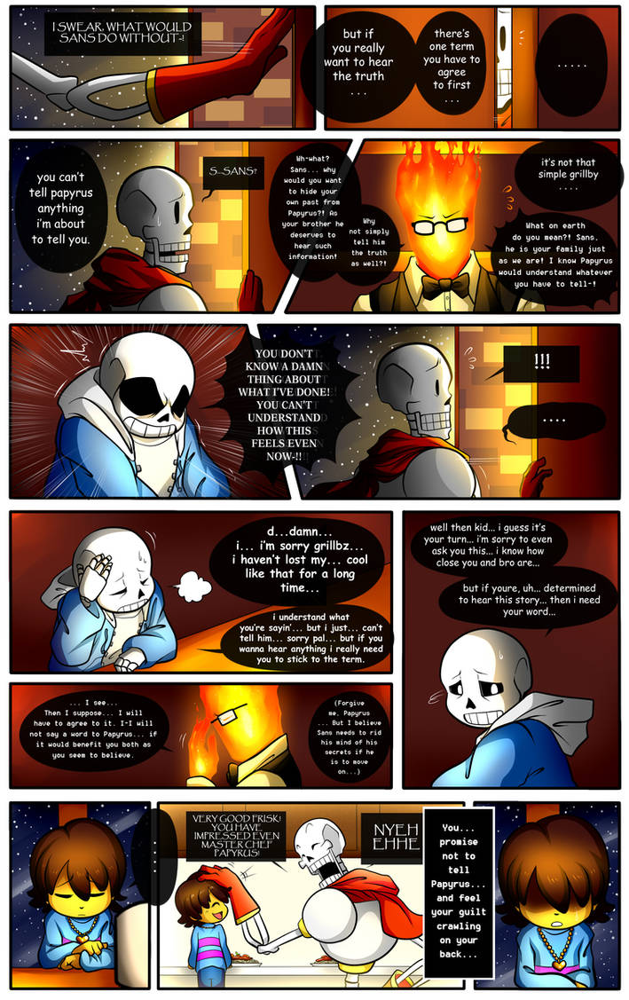 Reminiscence: Undertale Fan Comic Pg. 12 by Smudgeandfrank