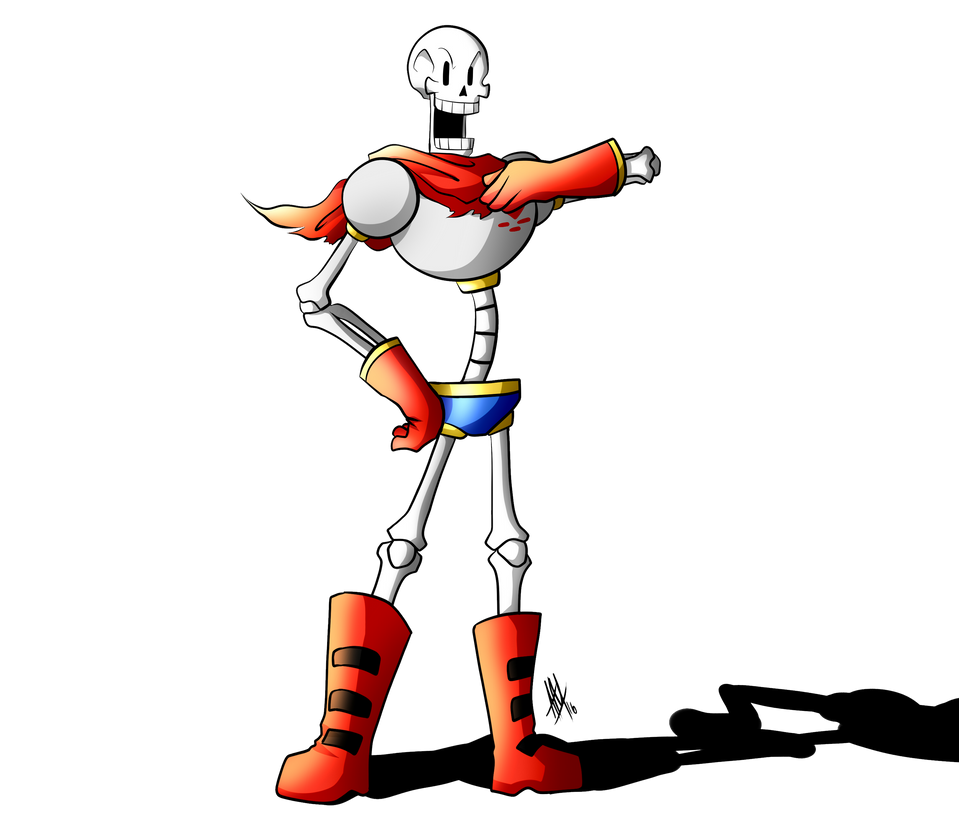 Let's Draw Papyrus (Speed Drawing Video) by Smudgeandfrank
