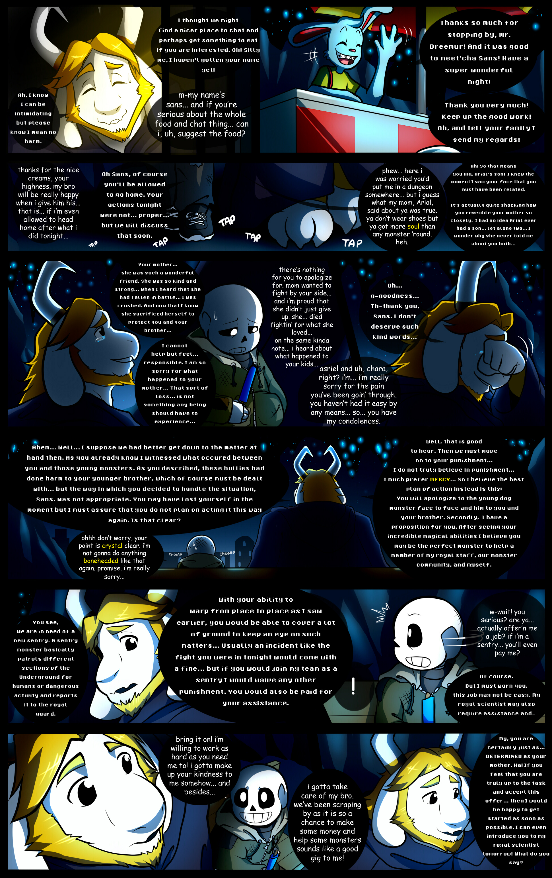 Reminiscence: Undertale Fan Comic Pg. 25