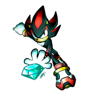 Shadow the Hedgehog (SPEEDPAINT)