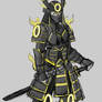 Umbreon Samurai Cosplay Design