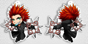 Kingdom Hearts: Axel Charm Design