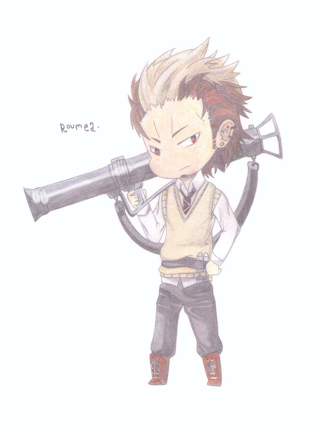 Chibi Ryuji by Roumea on DeviantArt