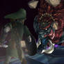 Link VS Ganon :Brawl Picture: