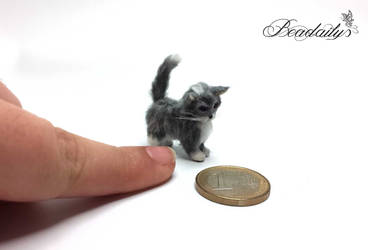 little Miez miniature dollhouse  Kitten 1:12