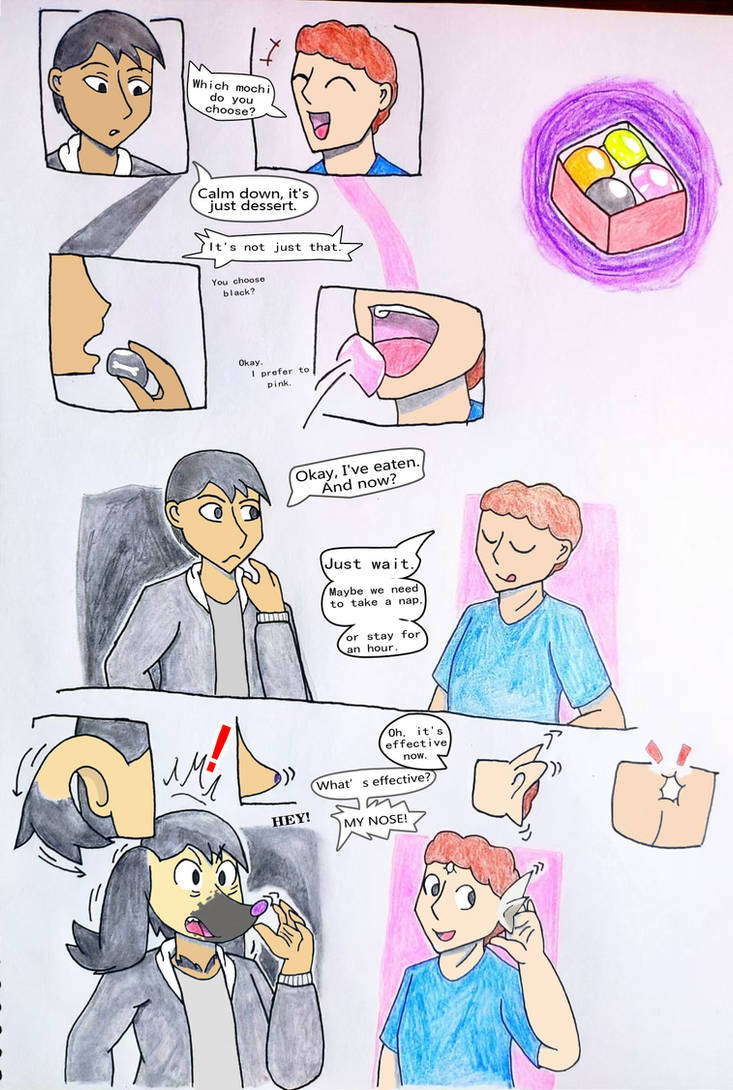 Share snack with friend (? TF PG.1) by manichi9918 on DeviantArt