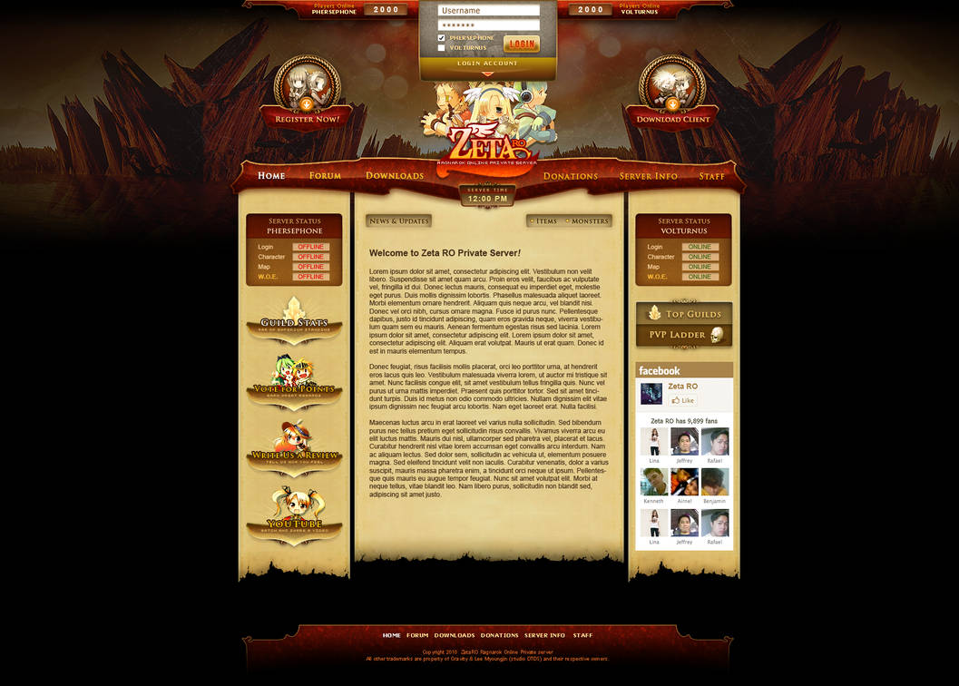 Zeta RO Private Server by tambraxx on DeviantArt