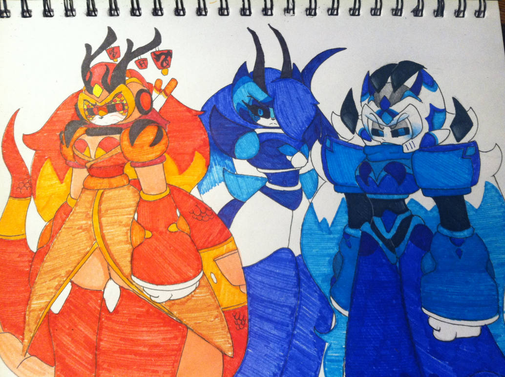 Reploid Adopts 3 (CLOSED) by ThankyouDoggo on DeviantArt