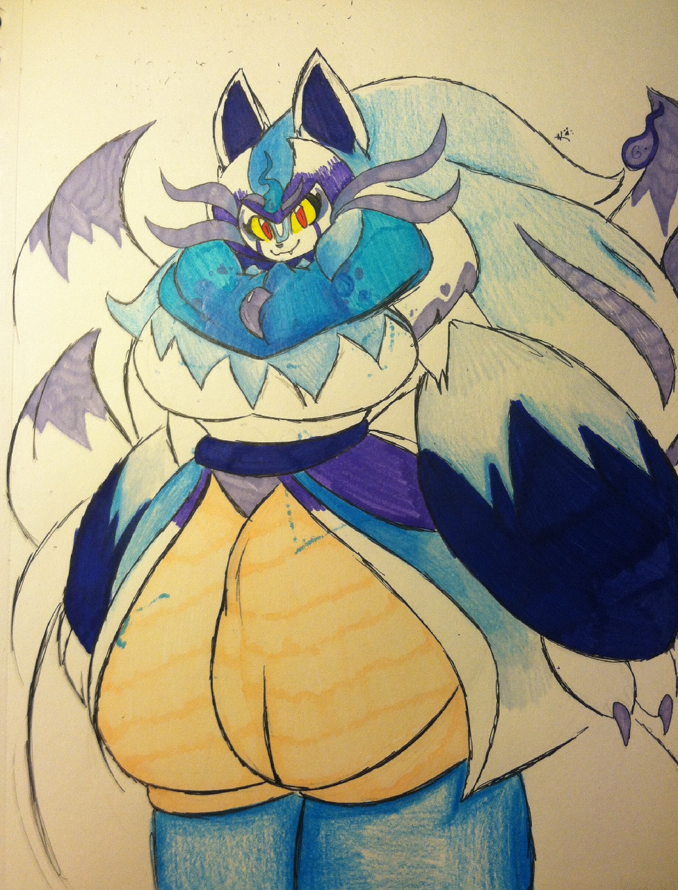 Snowyuubi the Frost kitsune