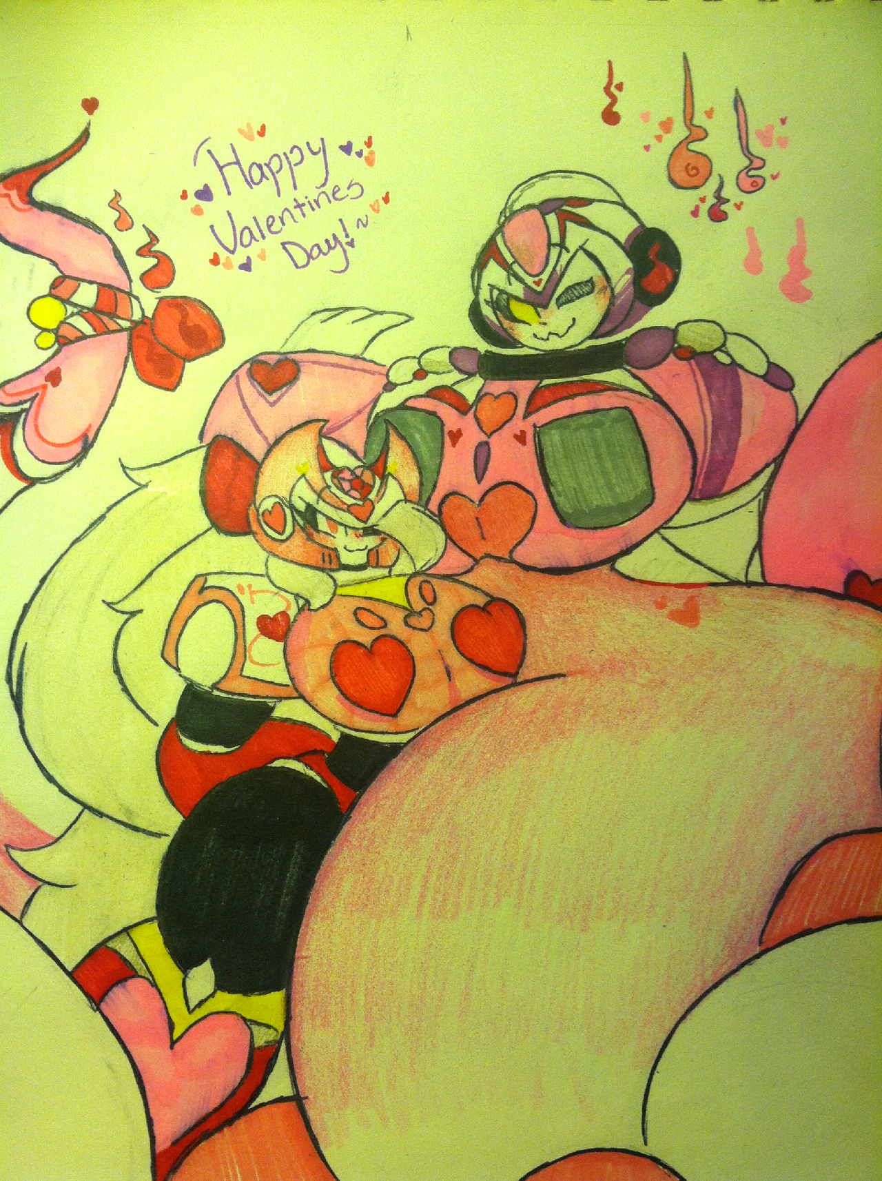 Valentines Day Ekkuso and Zero