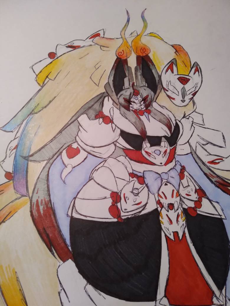 (InshuYashia) Kitjarasesso the Demon of Okamisunes