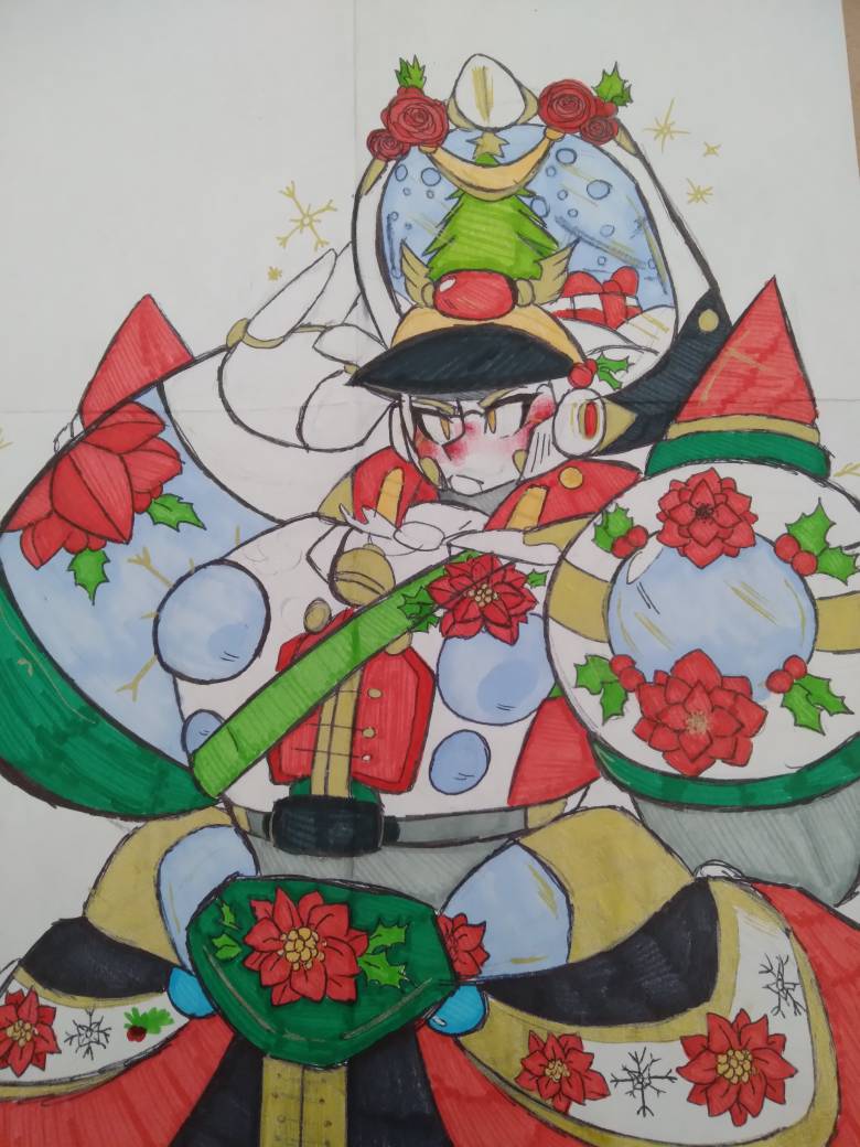 (X-mas) Pointsetta the Nutcracker Soldier
