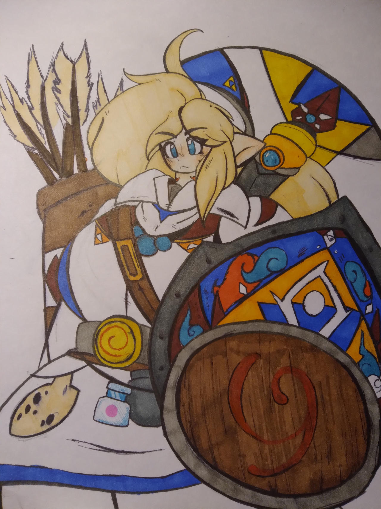 {LOZ OC} Chibi The Sword weilder