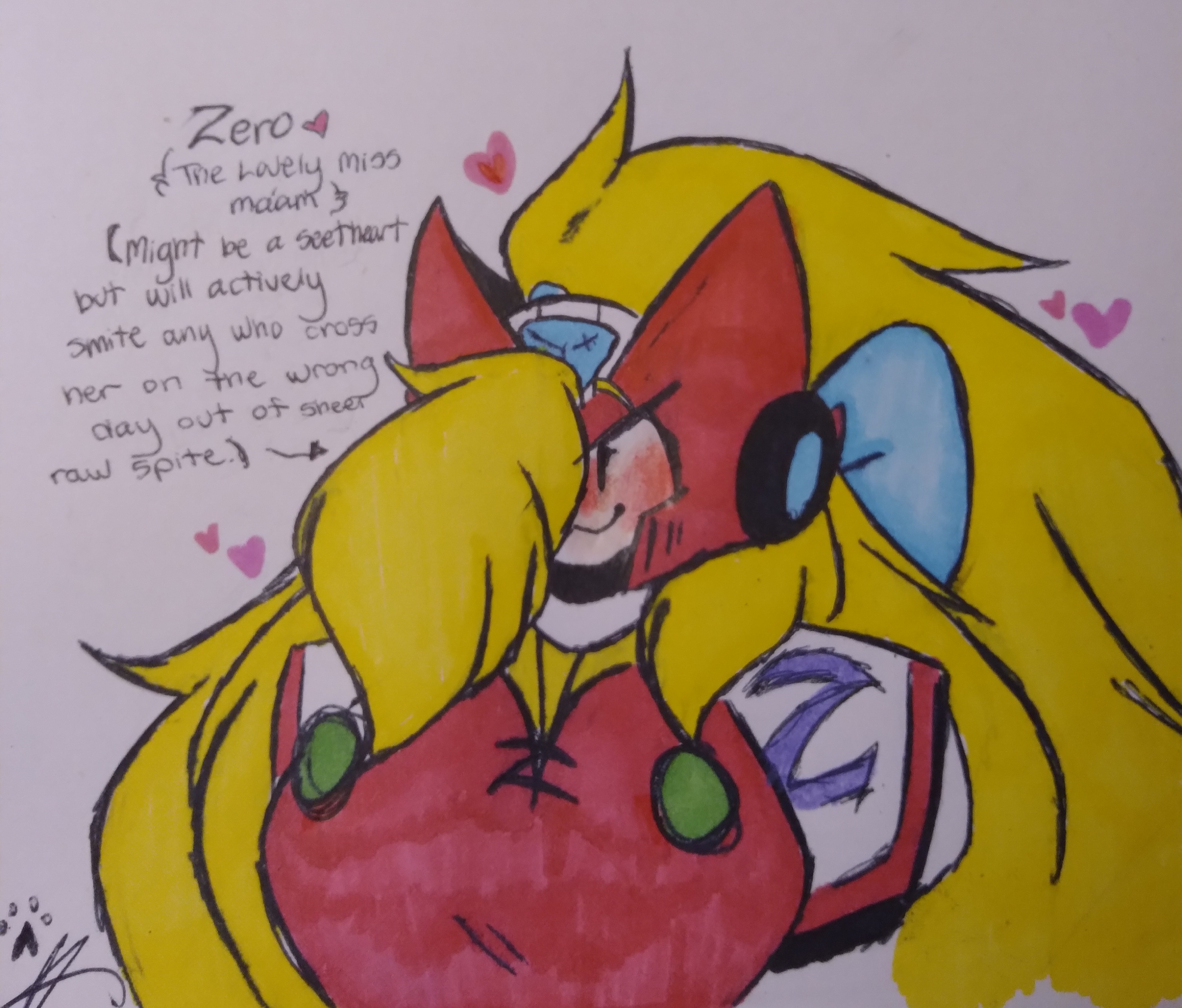 The lovely miss maam