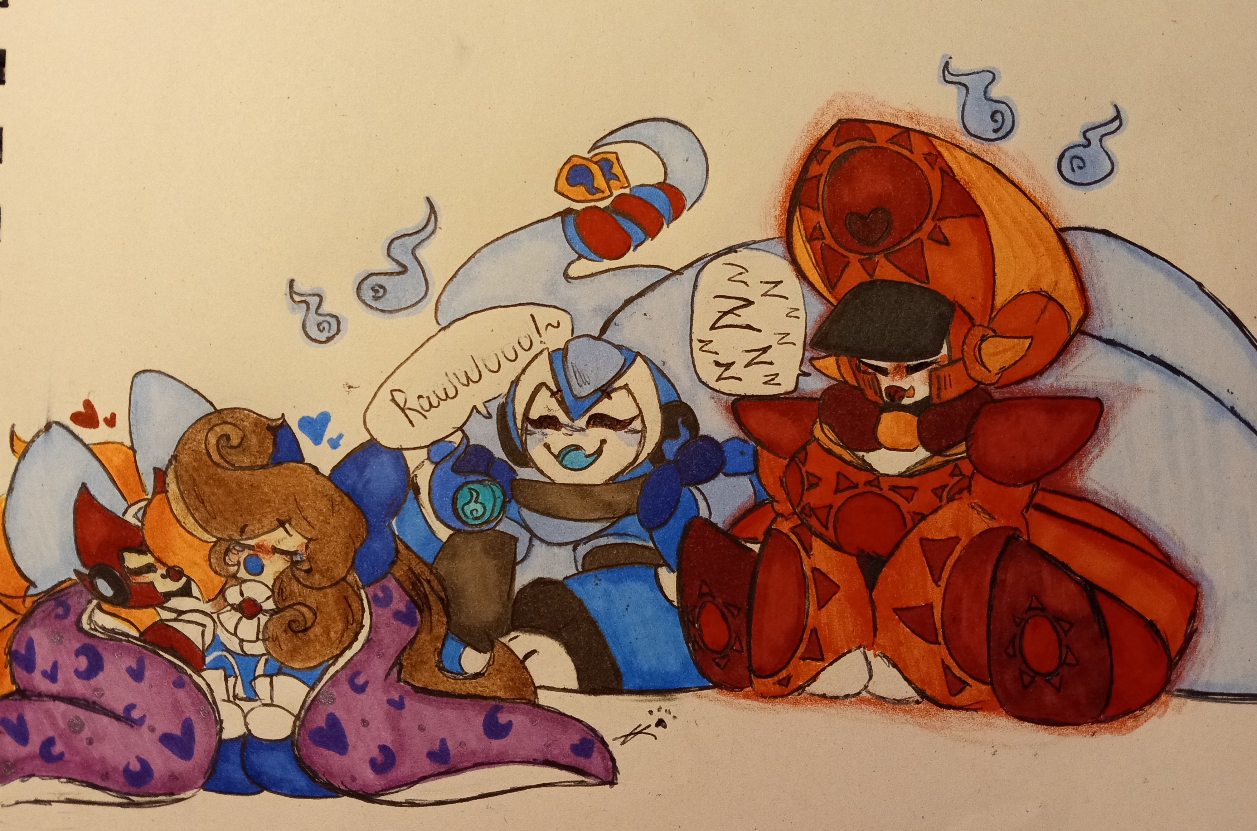 (MMX X SM OC) A whole buncha babies