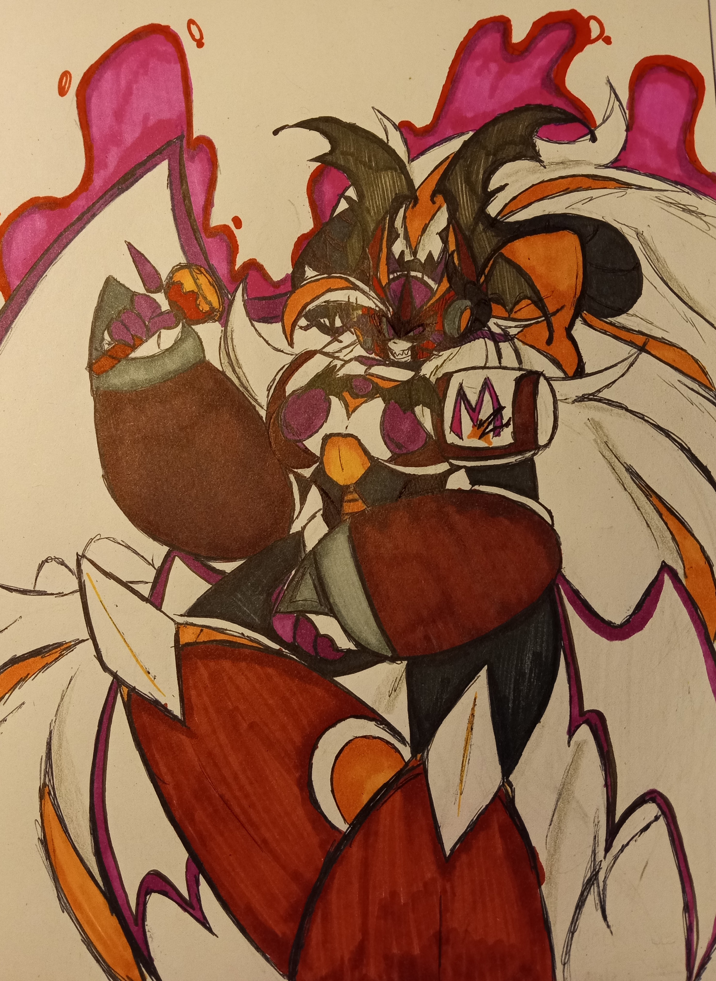 (MMX OC) Melrose ZeError the Devil Maverick