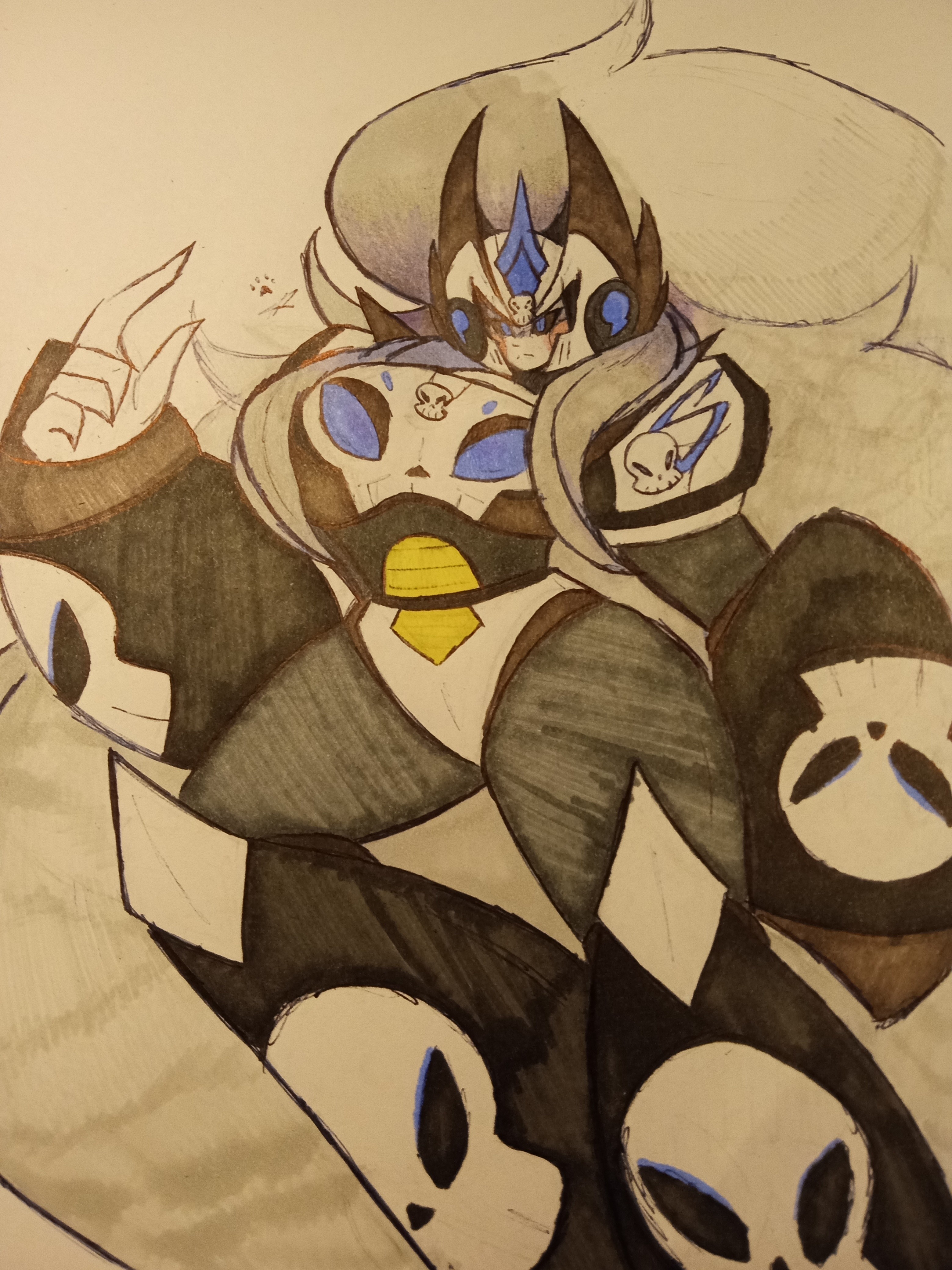 (MMX OC) Skoll the Stoic Reploid