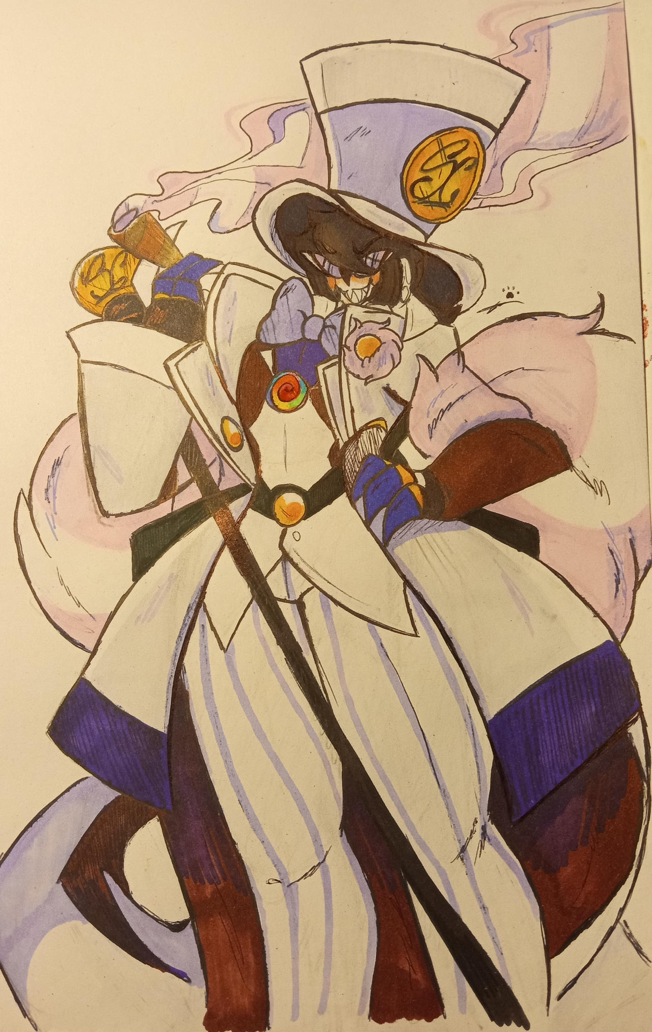 (OC) Shugar Caine, The Gentleman Villain Magician.