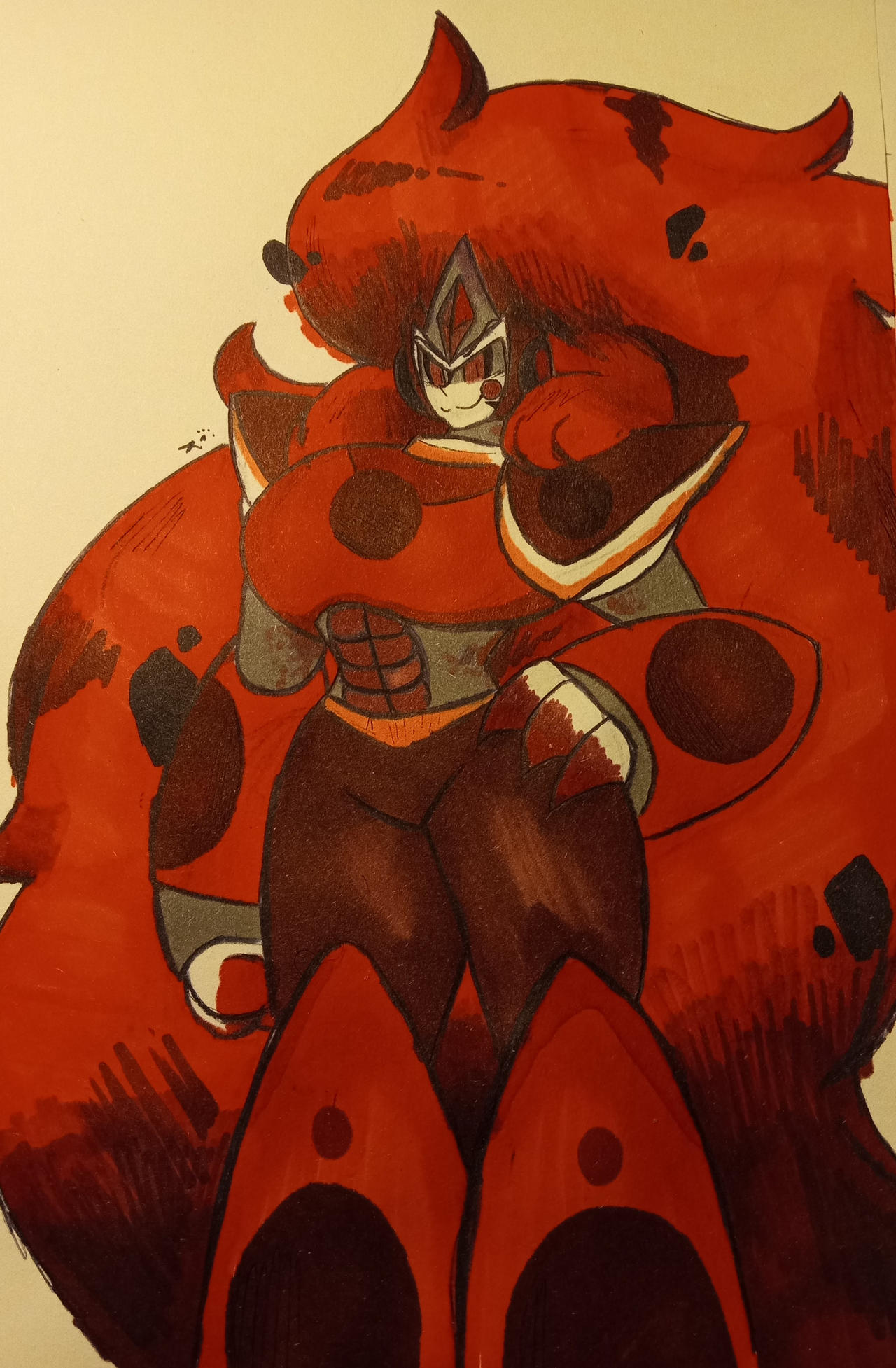 (MMX OC) Marz the Rockstar of Mars