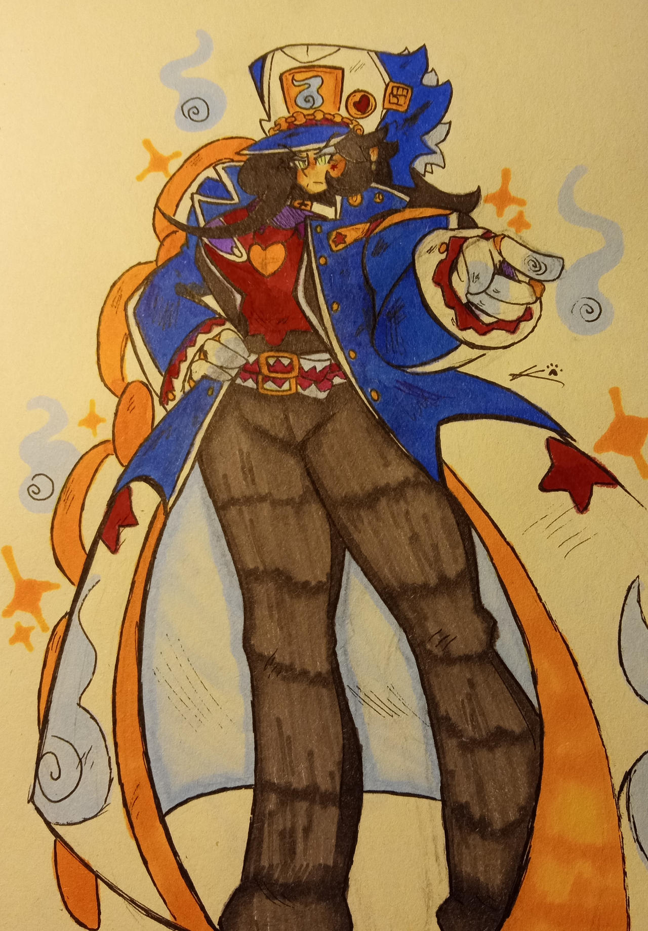 (YKW X JJBA OC) Jostaro the Yokai Stand User