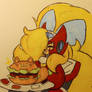 (MMX OC) Zeros Kitty Burger Service