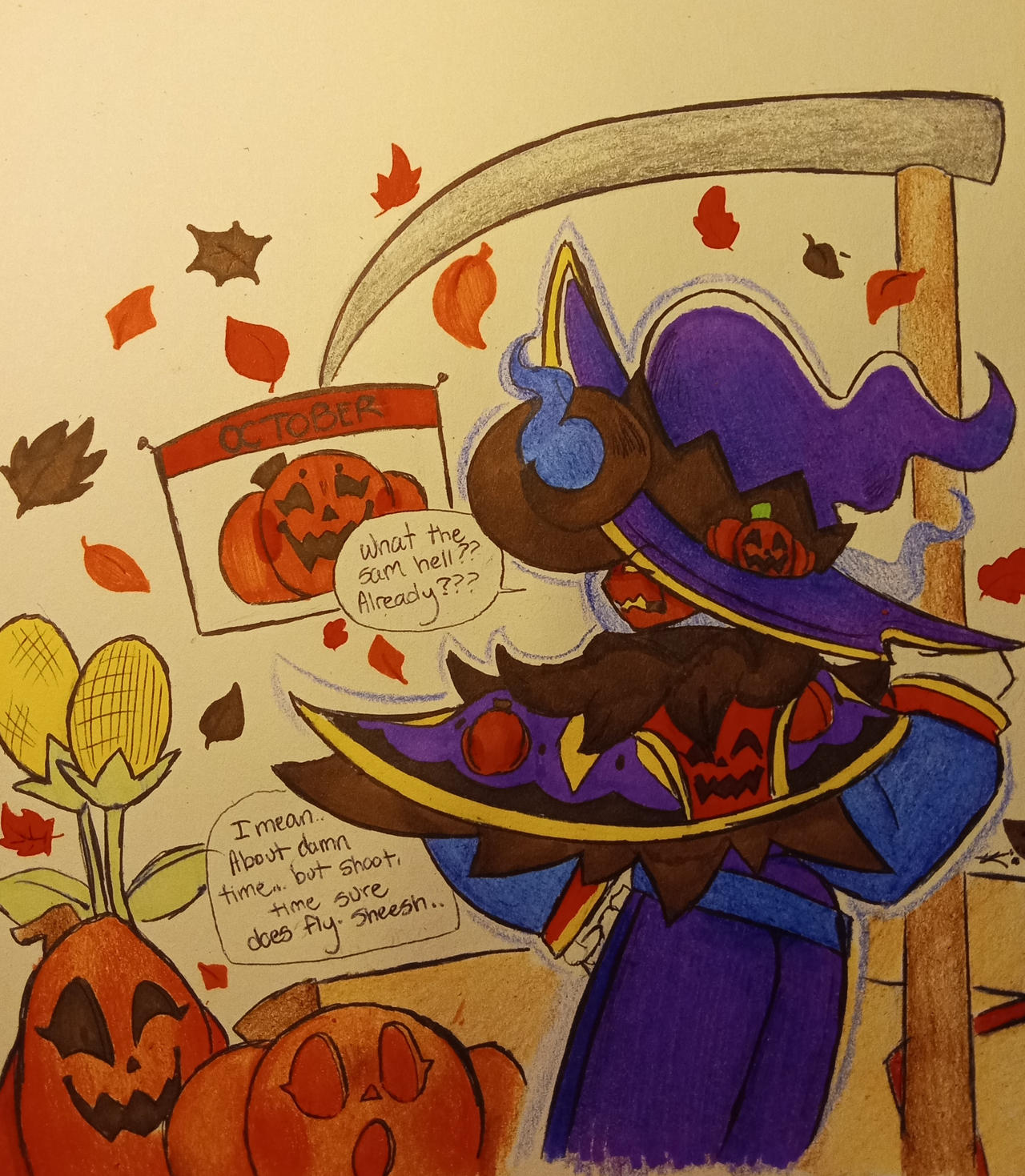 (OC) Spooky Month Moment