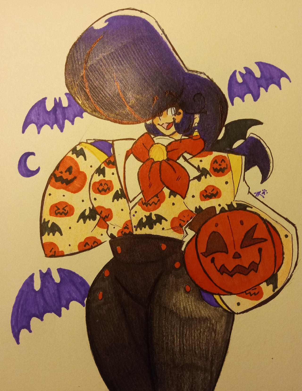 (JJBA OC) Perfectly Pumpkiny Breezy