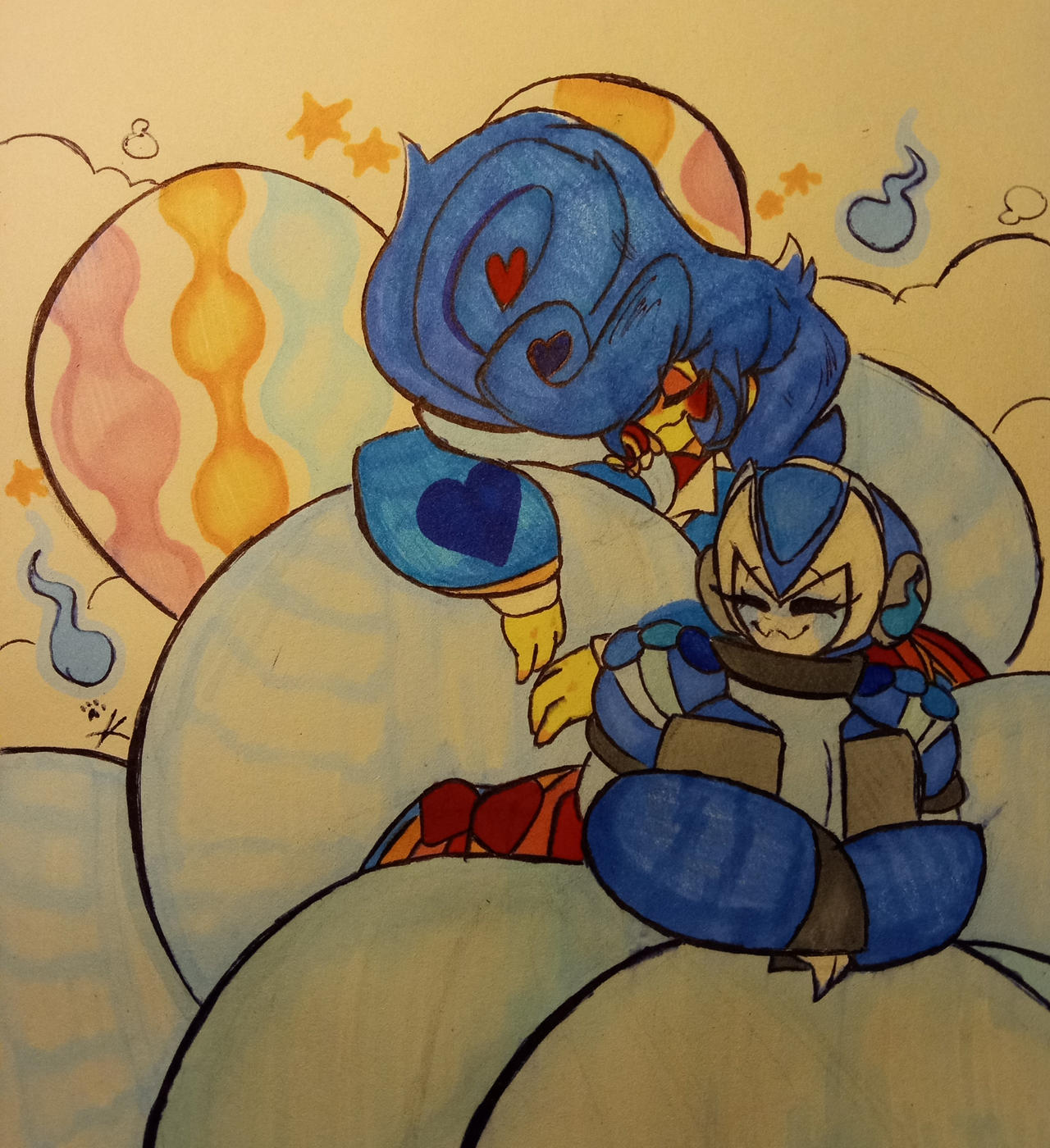 (MMX x WH) Resting Dreamily above the Clouds