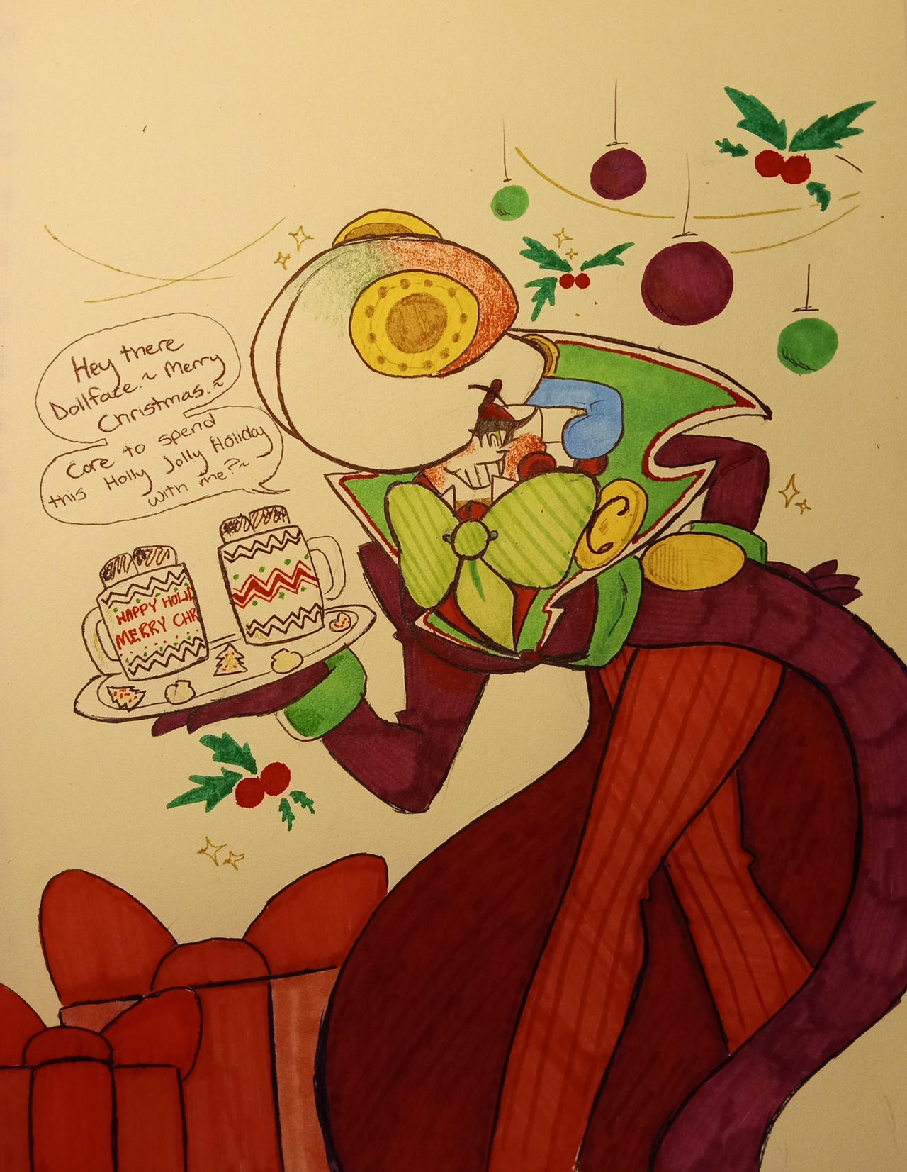 (FF OC) Getting Holly and Jolly for the Holidays