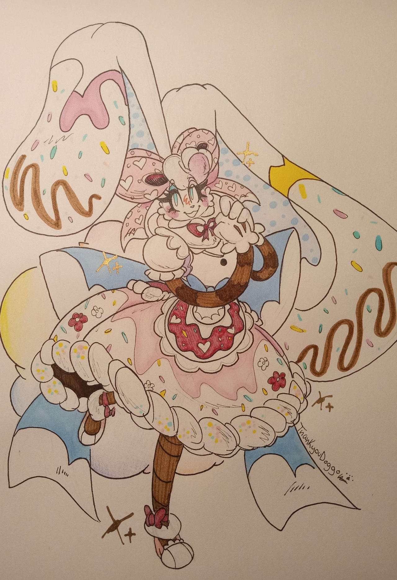 Ff Rabbit Character (FF OC) Ribbon the Rabbit by ThankyouDoggo on DeviantArt