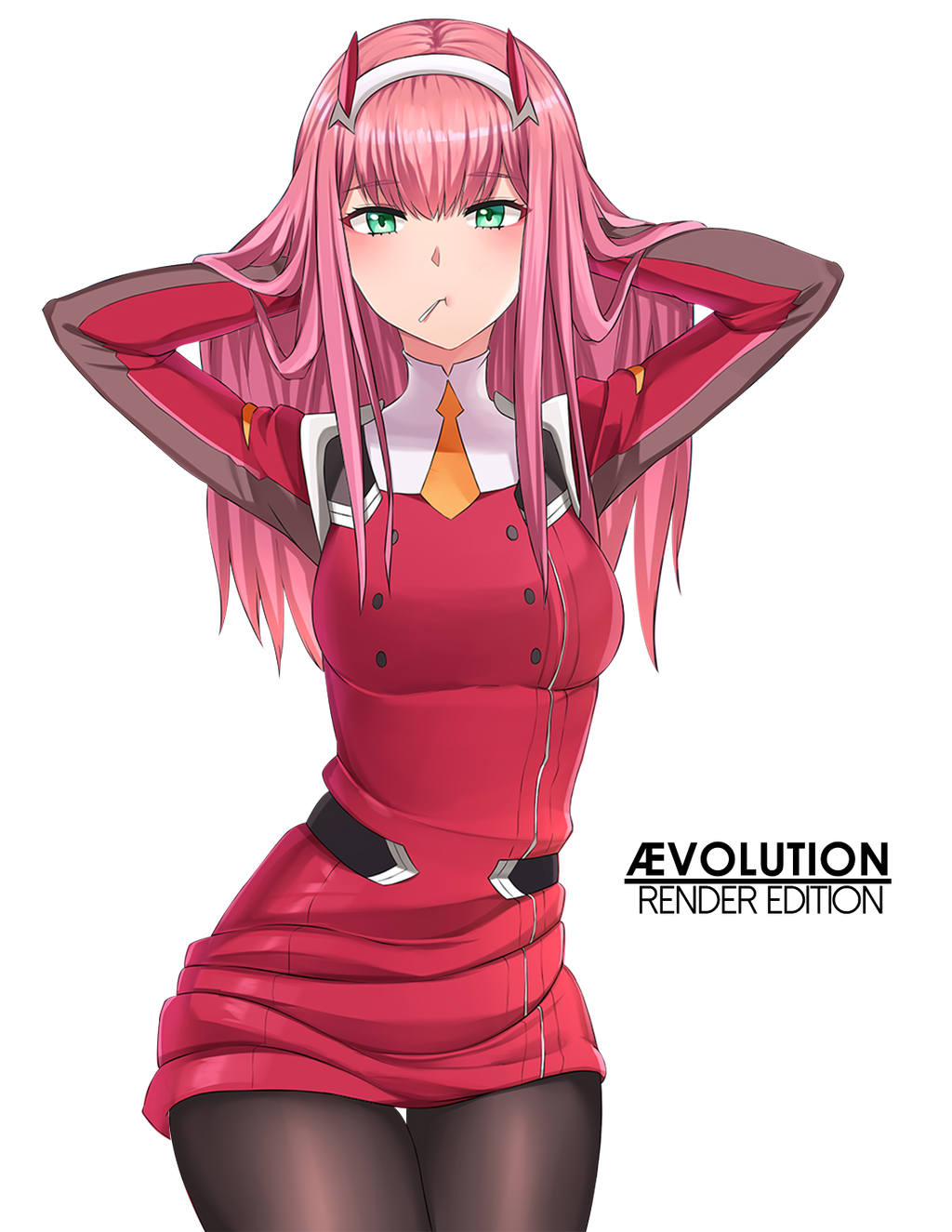 #58 Render ( Zero Two ) by aevolution0 on DeviantArt