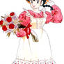 Ranma country boy in a dress