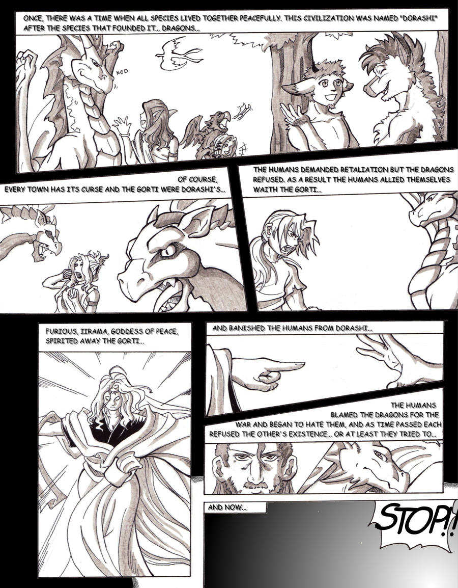 Sen Man Ryou Writing Ryou-Sen revamped page 1 by GL1TCH-CR3AT0R on DeviantArt