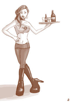 Hard Rock Cafe Waitress