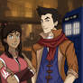 Mako and Korra - Doctor Who