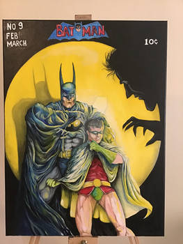 Detective Comics Batman Cover re-creation homage