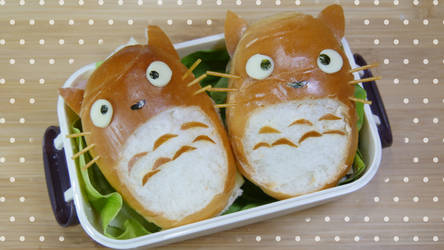 Totoro sandwich!