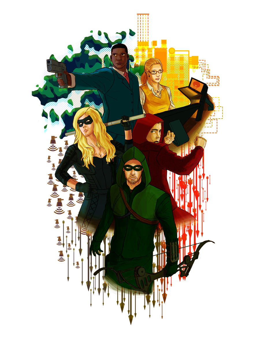 Team Arrow Poster season 2