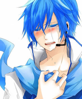 Kaito crying