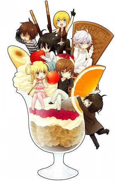 Macaroons Death Note Death note ice cream by LahikaAnwar on DeviantArt