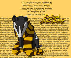 Hufflepuff: Mascot and Scarf